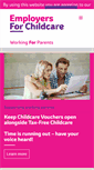 Mobile Screenshot of employersforchildcare.org